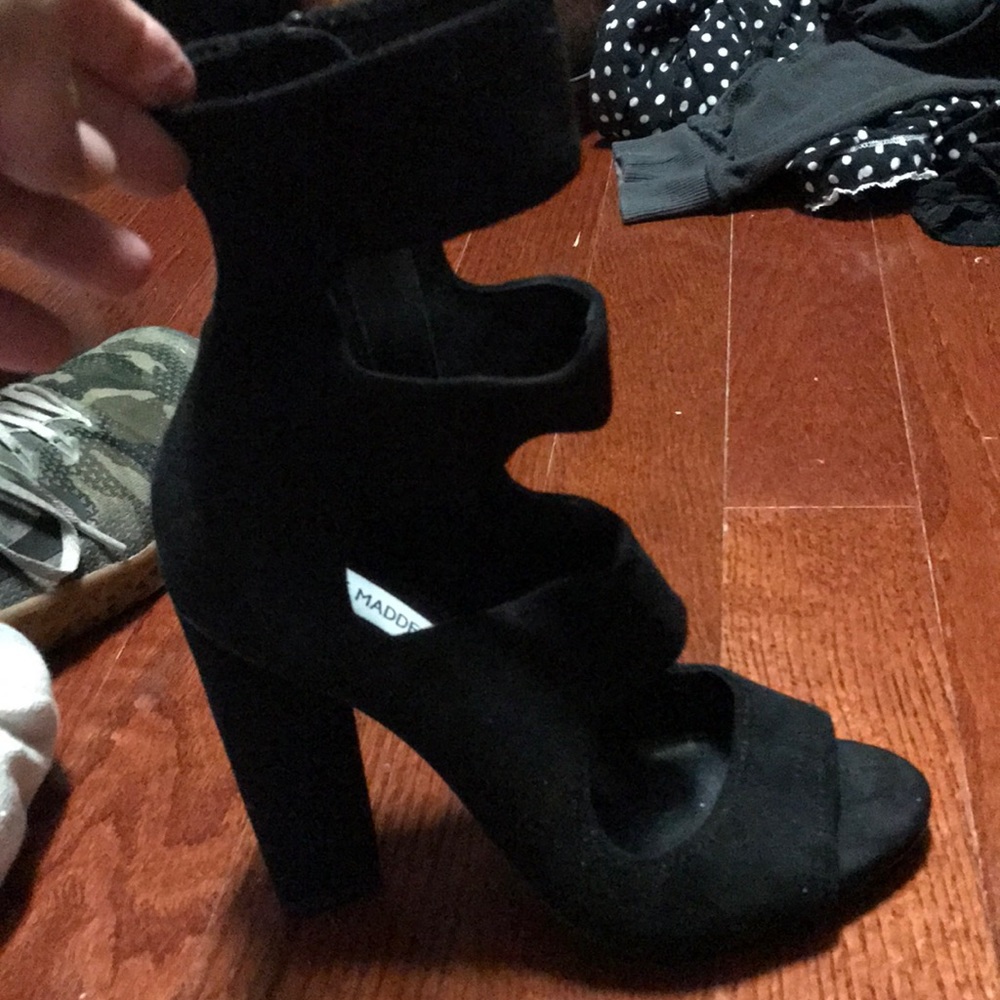 Steve Madden faux suede booties